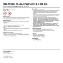 servfaces Pre-Wash PLUS 200 kg | Kraftvoller Vorreiniger