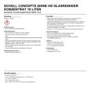 Scholl Concepts SHINE HD Glasreiniger Konzentrat 10 Liter