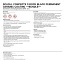 Scholl Concepts C-ROCK BLACK Permanent Ceramic Coating ***Bundle***