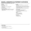 Scholl Concepts CLAY&FINISH Fluid 500 ml