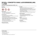 Scholl Concepts E-Wax Lackversiegelung 1 Liter