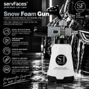 servFaces Snow Foam Gun | Profi-Hochdruck-Schaumlanze
