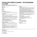 GYEON Q²M FabricCleaner - Textilreiniger 1,0 Liter