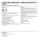 GYEON Q²M Compound - Feinschleifpaste 1,0 Liter