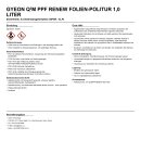GYEON Q²M PPF Renew Folien-Politur 1,0 Liter