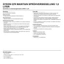 GYEON Q²R Maintain Sprühversiegelung 1,0 Liter