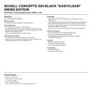 Scholl Concepts S20 BLACK "EasyClean" Swiss...