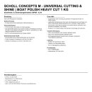 Scholl Concepts M - Universal Cutting & Shine | Boat Polish Heavy Cut 1 kg