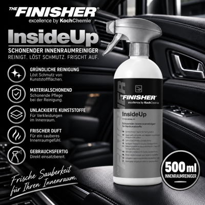 THE FINISHER InsideUp 500ML | Reiniger für unlackierte Kunststoffe
