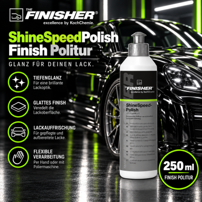 THE FINISHER ShineSpeedPolish 250ML | Finish Politur