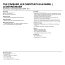 THE FINISHER LeatherTexClean 500ML | Lederreiniger
