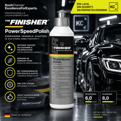 THE FINISHER PowerSpeedPolish 250ML | One Step Politur
