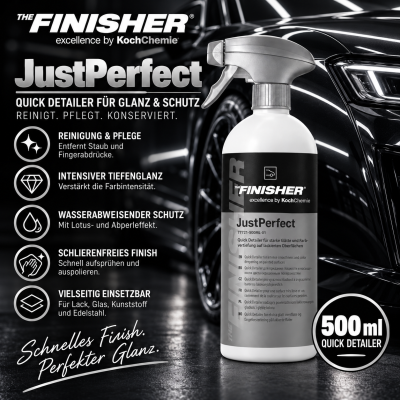 THE FINISHER JustPerfect 500ML | Quick Detailer