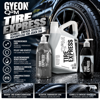 GYEON Q²M TireExpress - Reifenpflege