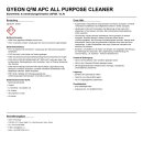 GYEON Q²M APC All Purpose Cleaner