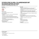 GYEON Q²M Glass+ Glasreiniger mit Wasserabperleffekt