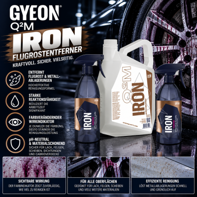 GYEON Q²M Iron REDEFINED - Flugrostentferner