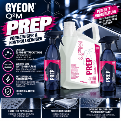 GYEON Q²M Prep - Vorreiniger / Entfetter