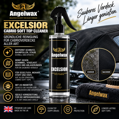 Angelwax Excelsior Soft Top Cleaner -Stoffverdeckreiniger 500 ml