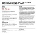 Angelwax Excelsior Soft Top Cleaner -Stoffverdeckreiniger 500 ml