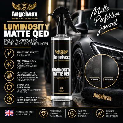 Angelwax Luminosity Matte QED 500 ml