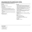 COLOURLOCK Filler black 20 ml