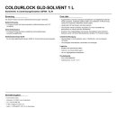 COLOURLOCK GLD-Solvent 1 l