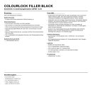 COLOURLOCK Filler black