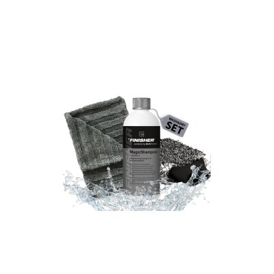 Wash and Dry Basic Set THE FINISHER MagicShampoo 500ML| Autoshampoo + Pro Drying Towel + ServFaces WashMitt