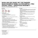 Wash and Dry Basic Set THE FINISHER MagicShampoo 500ML|...