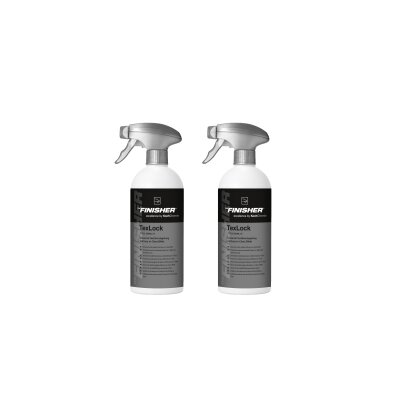 THE FINISHER TexLock 500ML | Textilversiegelung 2 Stück