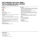 THE FINISHER TexLock 500ML | Textilversiegelung 2 Stück