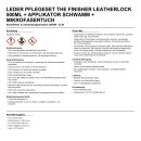 Leder Pflegeset THE FINISHER LeatherLock 500ML +...