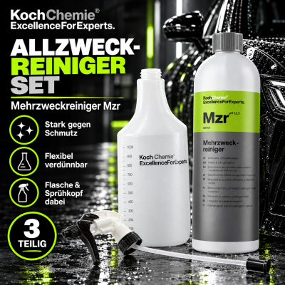 Allzweck-Reiniger Set Koch Chemie Mehrzweckreiniger Mzr + Zylinderflasche + Sprühkopf Star