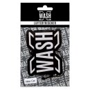 Glasreiniger-Set WASHX Scheibenreiniger + Glastuch 2 Stück + Lufterfrischer