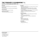 THE FINISHER CleanMarine 1 l