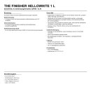 THE FINISHER HelloWhite 1 l