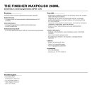 THE FINISHER WaxPolish 250ML