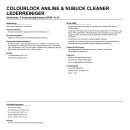 COLOURLOCK Aniline & Nubuck Cleaner Lederreiniger 1L...