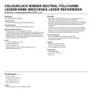 COLOURLOCK Binder neutral Füllfarbe Lederfarbe...