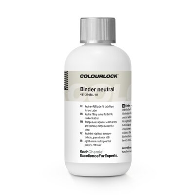 COLOURLOCK Binder neutral Füllfarbe Lederfarbe 250 ml