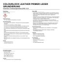 COLOURLOCK Leather Primer Leder Grundierung 250ml...
