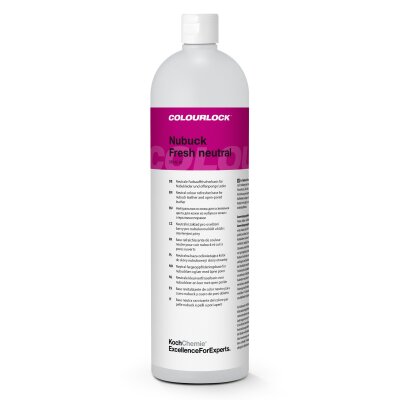 COLOURLOCK Nubuck Fresh neutral 1L Basis zur Erstellung individueller Tönungen für Nubuk- und offenporige Leder
