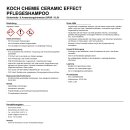 Koch Chemie Ceramic Effect Pflegeshampoo 5L mit...