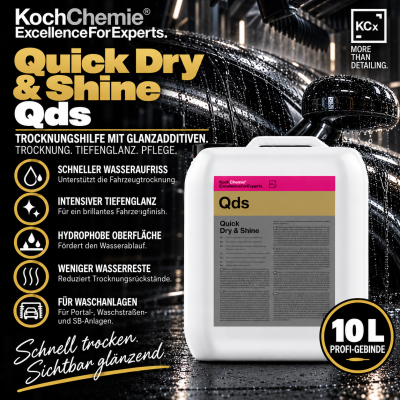 Koch Chemie Quick Dry & Shine Qds 10l | Trocknungshilfe