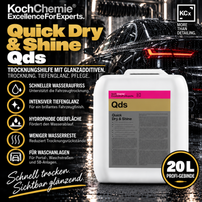 Koch Chemie Quick Dry & Shine Qds 20 L | Trocknungshilfe
