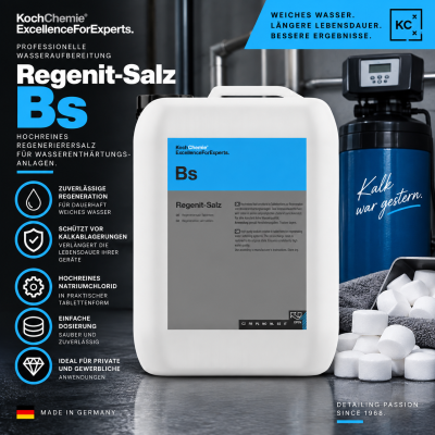 Koch Chemie Regenit-Salz Bs 25kg | Natriumchlorid