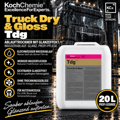 Koch Chemie Truck Dry & Gloss 20L Ablauftrockner