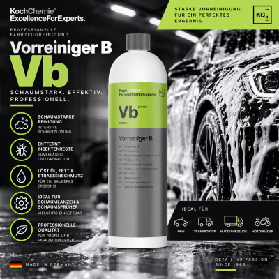 Koch Chemie Vorreiniger B Vb 1L | schaumstarker Vorreiniger