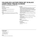 Colourlock Leather Fresh Set XS black Leder Fresh...